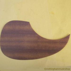 ACOUSTIC GUITAR PICK GUARD WOOD COLOUR PEEL AND STICK